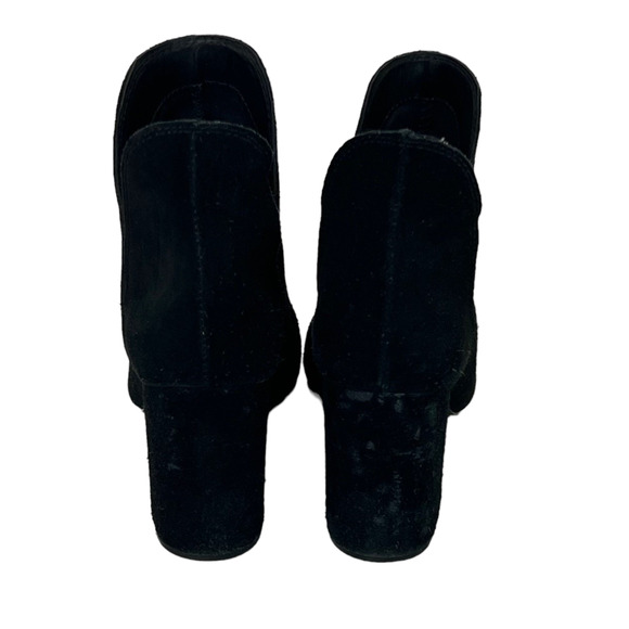 Steve Madden Rookie Ankle Cut Out Boots Size 8.5M Black Suede - Picture 6 of 9